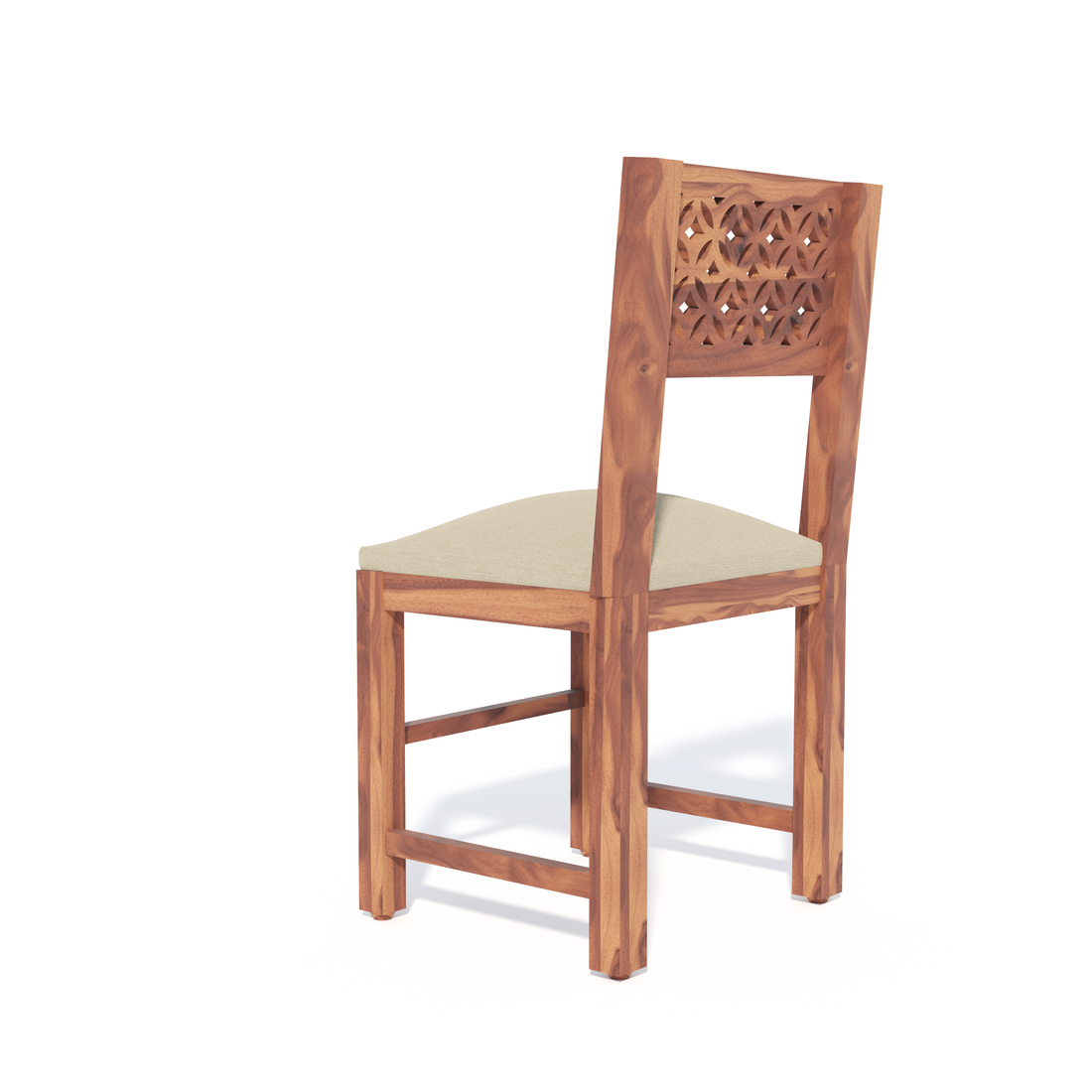 Florestawud Solid Sheesham Wood Study Table with Chair – Honey Finish