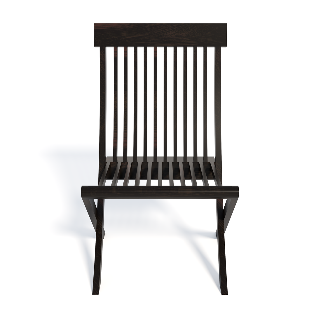 Florestawud Solid Sheesham Wood Outdoor Bistro Set – Walnut Finish