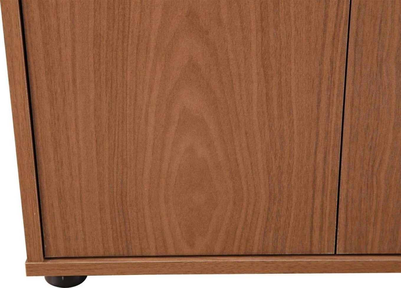 Wooden Storage Cabinet with Double Doors for Home & Office