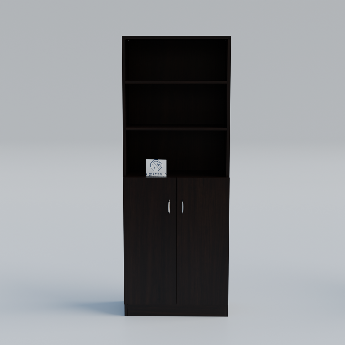 Florestawud Wooden Kitchen Storage Cabinet with Shelves – Wenge Color