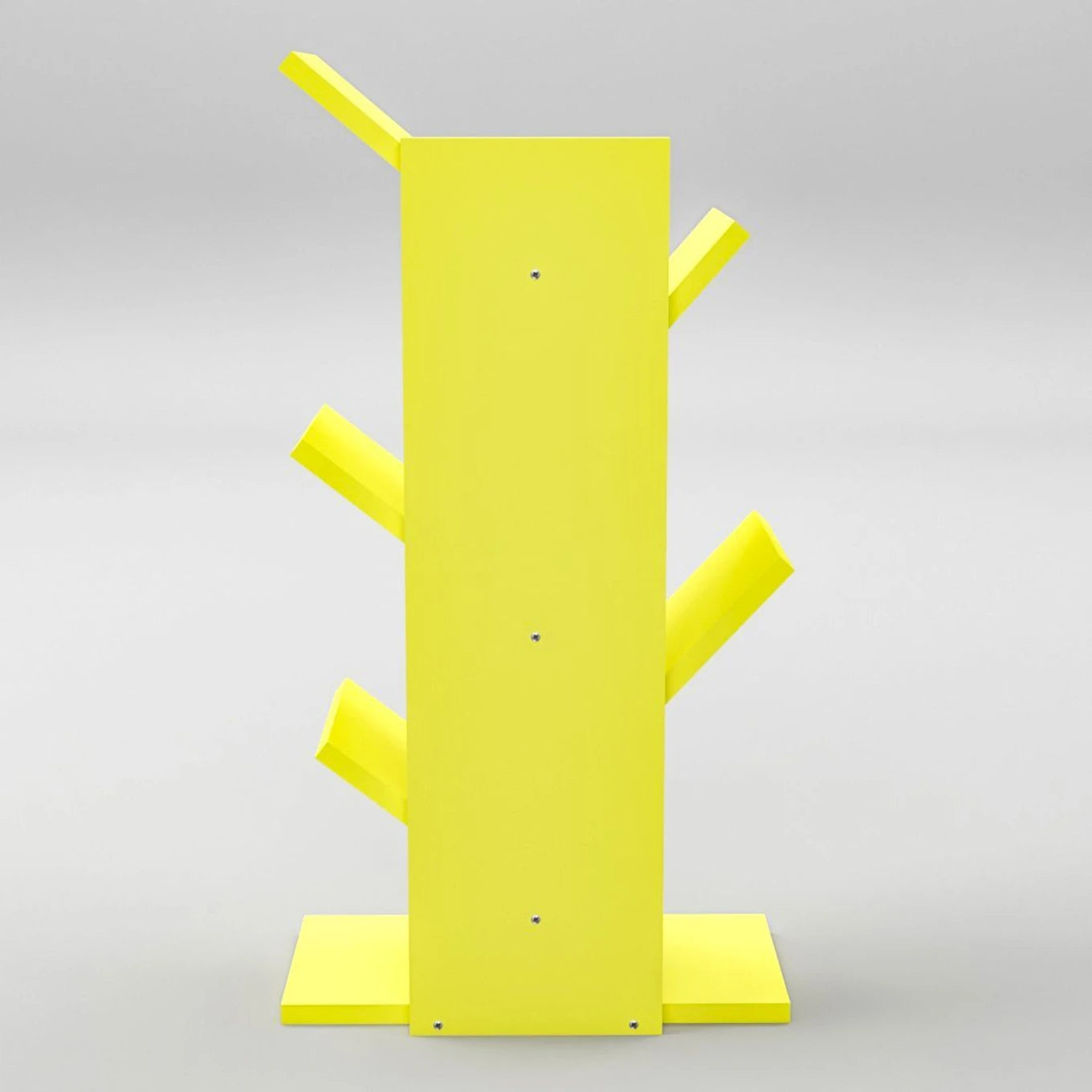 Floresta Wud Engineered Wood Tree Bookshelf (Yellow Finish)