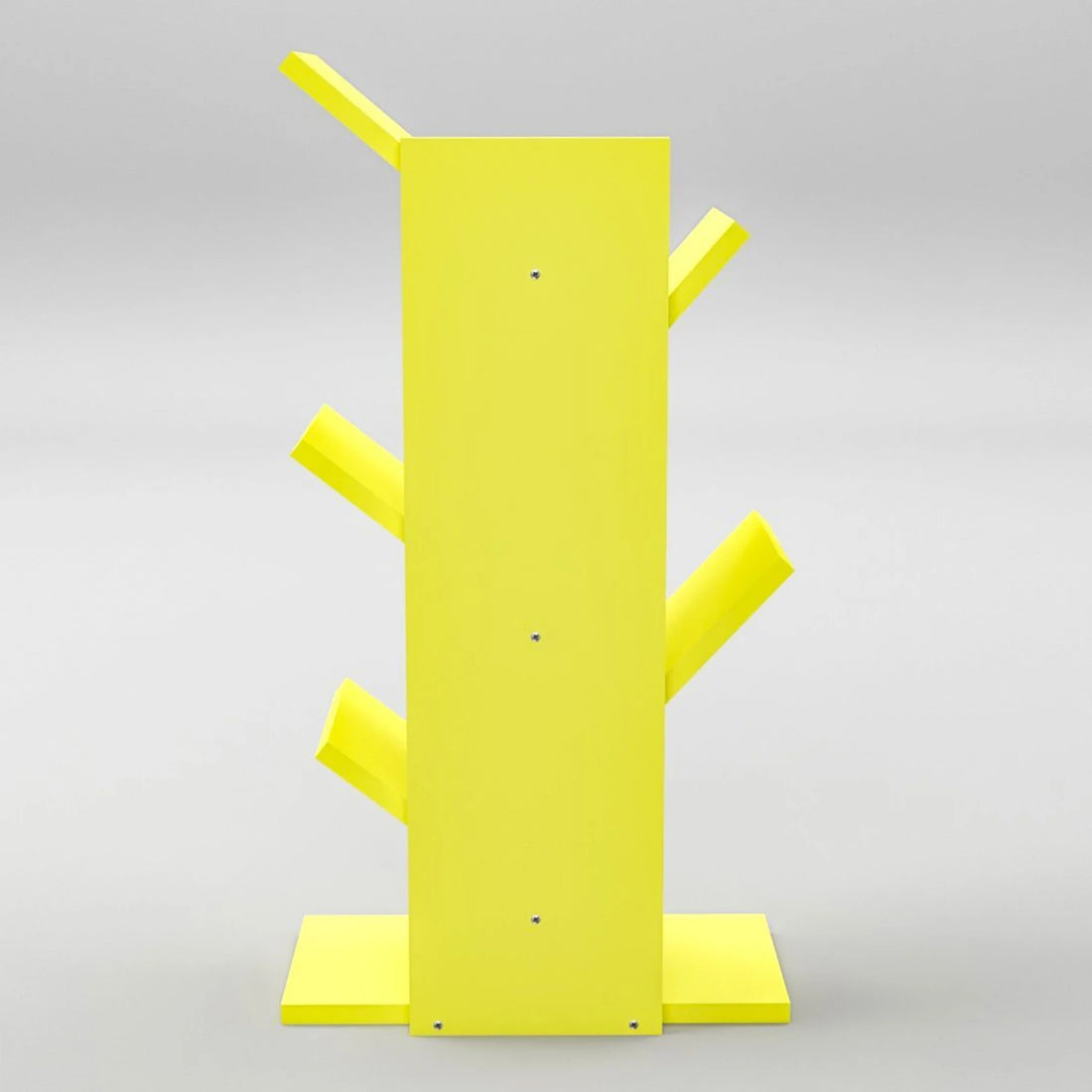 Floresta Wud Engineered Wood Tree Bookshelf (Yellow Finish)