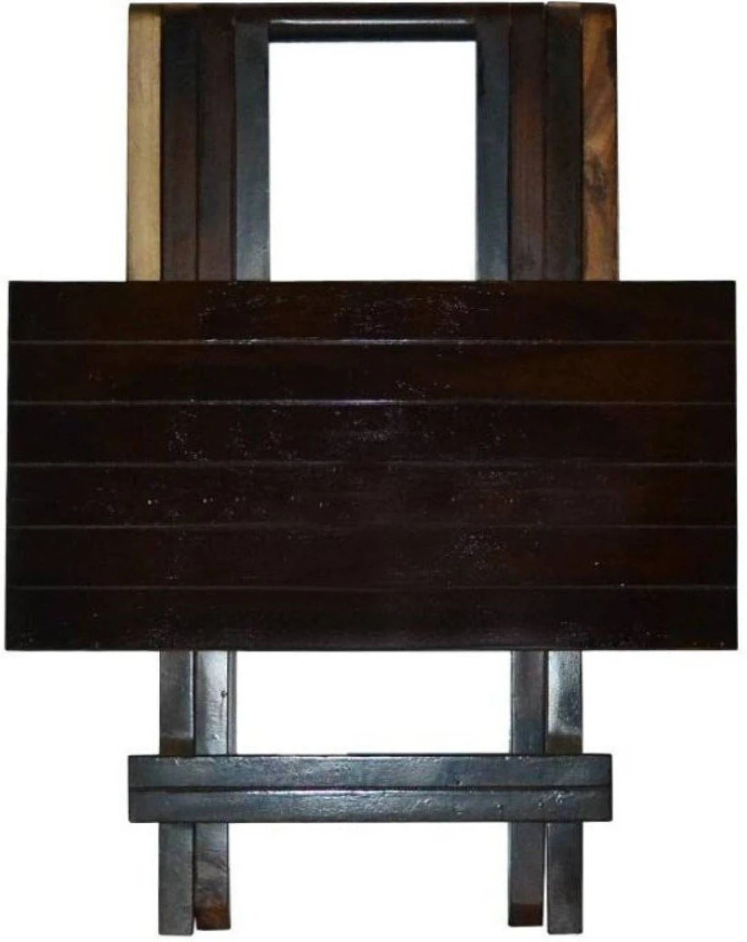 Floresta Wud Foldable Coffee Table (Dark Walnut Finish)