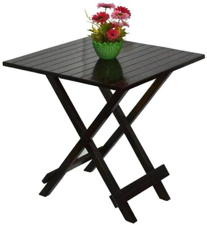 Floresta Wud Foldable Coffee Table (Dark Walnut Finish)