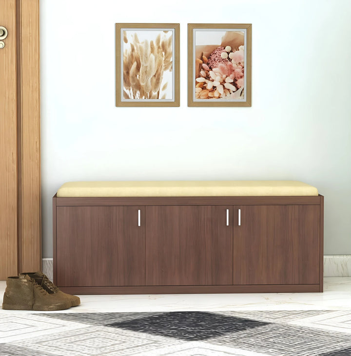 Floresta Wud Engineered Wood Shoe Cabinet (Wenge Finish)
