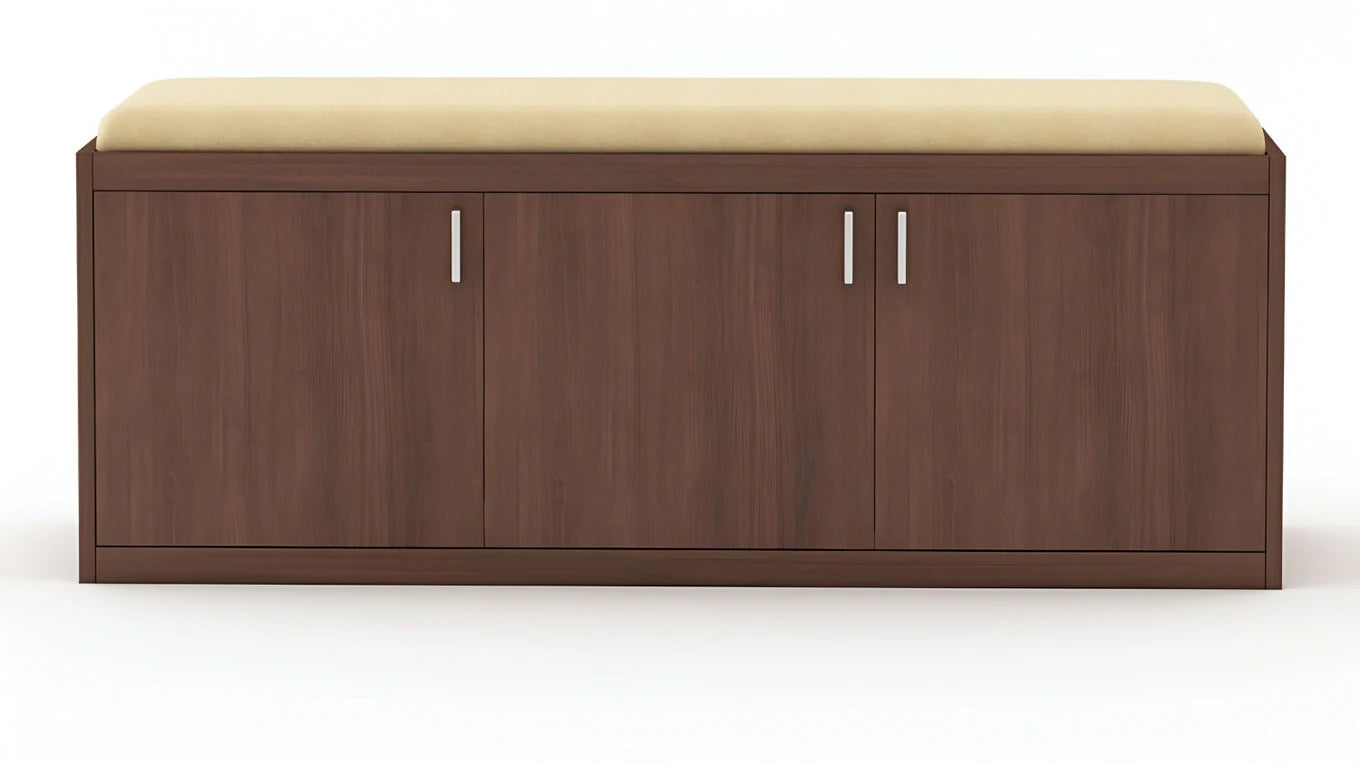 Floresta Wud Engineered Wood Shoe Cabinet (Wenge Finish)