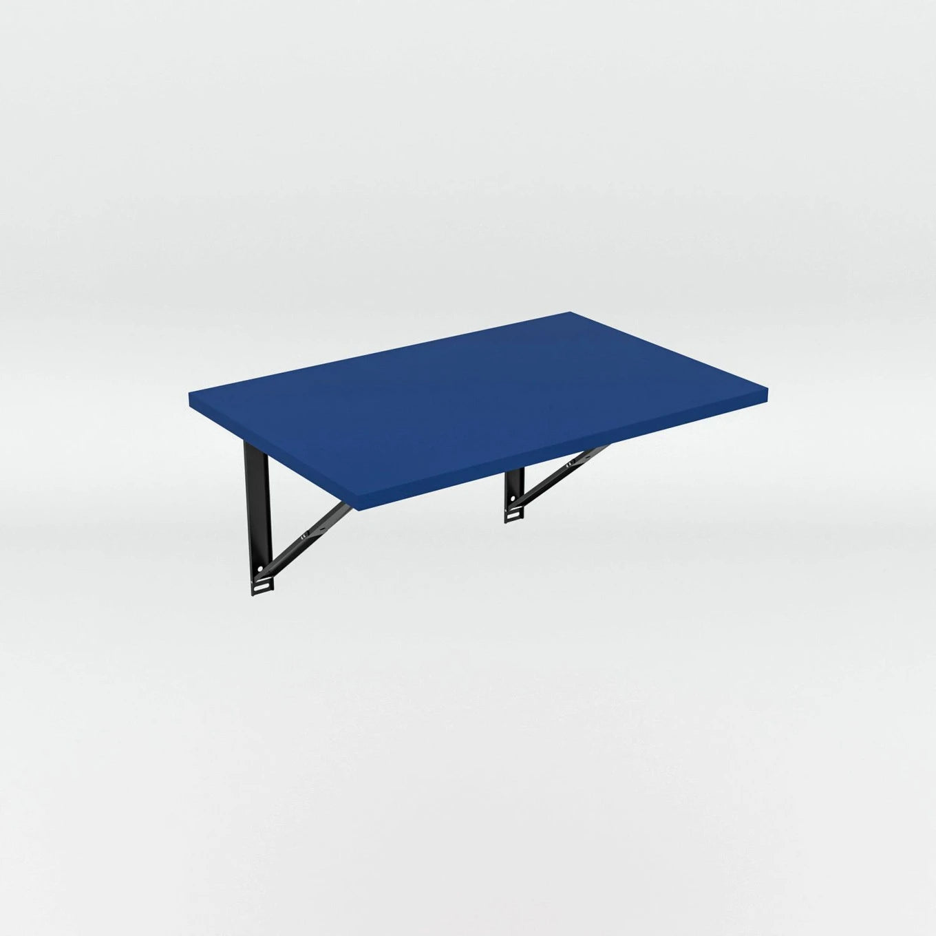 Floresta Wud Wall Mounted Foldable Study Table (Blue Finish)
