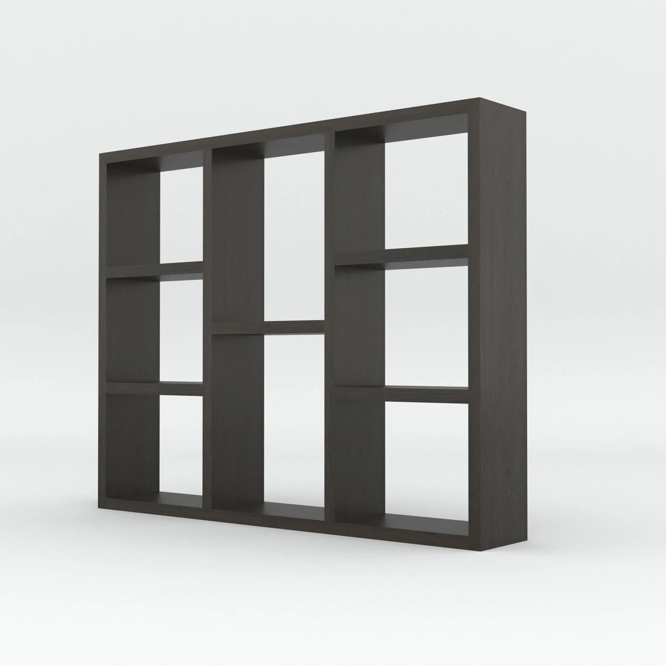 Floresta Wud Decorative Wall Shelf (Grey Walnut Finish)