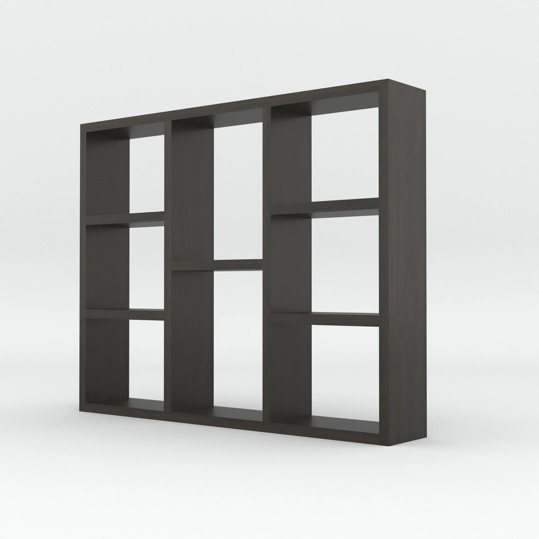 Floresta Wud Decorative Wall Shelf (Grey Walnut Finish)